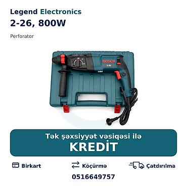 perfarator: Elan başlığı: Perforator 2-26, 800W Elan mətni: Legend Electronics – — 1