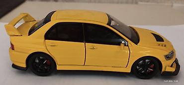 1: Mitsubishi Lancer Evolution 9 modeli – kolleksiya üçün detalı die-cast — 2