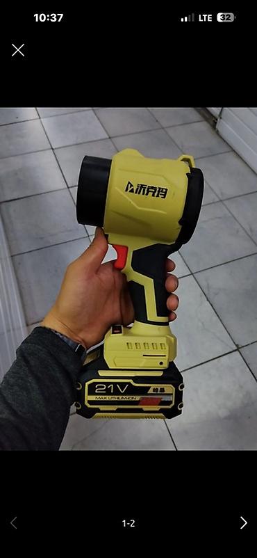 Portable Handheld Air Blowers: Аккумуляторный ручной воздуходув 21V - Тип: портативный — 1