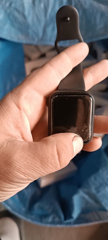 мониторы usb type c: Умный браслет черного цвета с квадратным дисплеем и черным ремешком