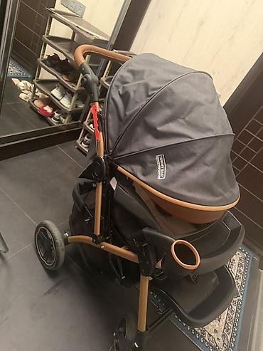 yun corablar: Uşaq arabası – Tommy Baby (Travel System dizaynlı) - Rənglər: boz — 2