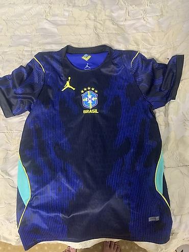 Футболки: Мужская футболка, Nike, Новый, цвет - Синий, Платная доставка, Самовывоз — 1