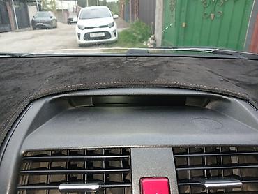 химя: Алькантара Накидка на панель Honda, цвет - Черный, Новый — 6