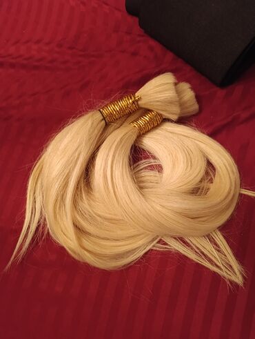 Təbii saçlar, pariklər: Qaynaq saçlar, Təbii, Yeni — 14