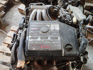 Рычаги: Двигатель Toyota Alphard MCR40W 1MZ-FE FOURCAM VVT-I 2004 (б/у) тайота