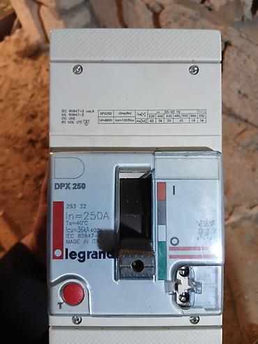 test pompasi: Legrand Elektrik avtomat, 3 faza — 5
