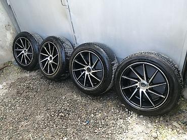 moning: Титановые диски R16 с летними шинами 195/55/16 "Maxxis", разболтовка — 4