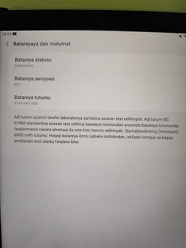tablet sat: Samsung Galaxy Tab A planşet. Planşet dəf kimidir heçbir problemi — 6