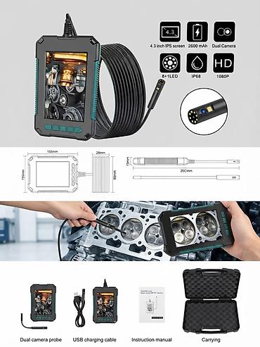 thinkware z5000 plus: Эндоскоп‑видеоинспектор с экраном 4.3" Основные характеристики: - Две — 1