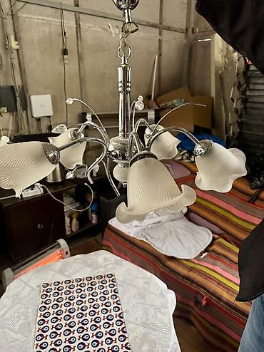 omid cilciraq: Çılçıraq, 10 və daha çox lampa, Xrustal — 8