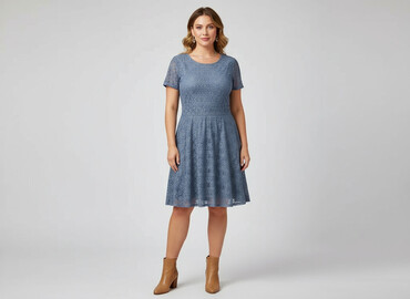 sukienki czarne midi: Women`s dress, size XL