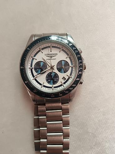 pol sapaski: Longines Conquest xronoqraf kişi saatı - Model: Longines Conquest — 1