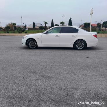BMW: BMW 5 Series (E60) sedan – 2005 il, benzin. Əsas xüsusiyyətlər: - — 3
