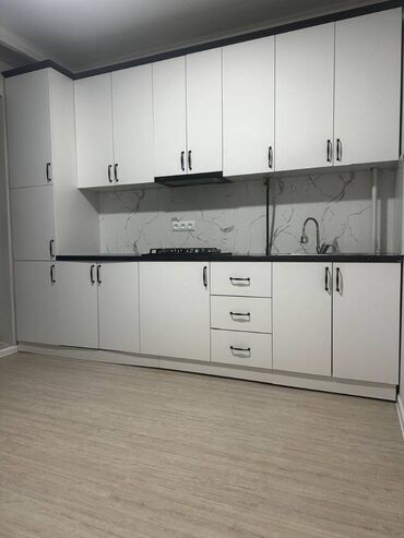 раздольный ак жол: 1 комната, 48 м², Элитка, 9 этаж, Евроремонт