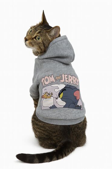 продаю кролики: Свитшот для животных Tom&Jerry Кофта-толстовка с капюшоном для