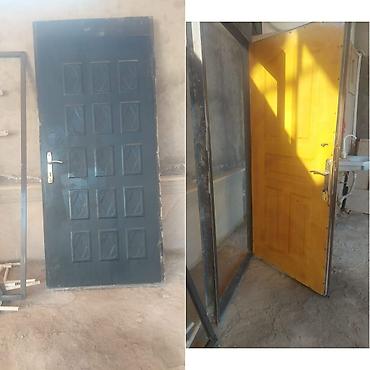 Byss Seyf qapu satilir olcu Hün 2,20 eni 1m Qiymet 150 azn unvan Bine