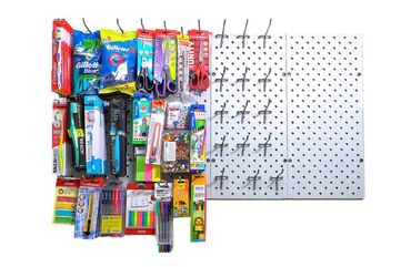 Стеллажи: Панель перфорированная, настенная, для магазина и склада — 7