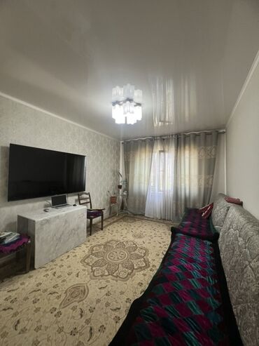 как купить квартиру в бишкеке: 2 бөлмө, 56 кв. м, 106-серия, 5 кабат, Косметикалык ремонт