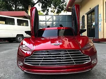 Sve za decu: Luksuzni električni auto za decu – Aston Martin 12V - Metalik braon — 5