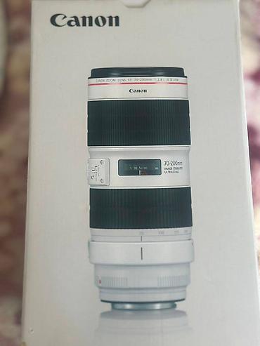 canon 75 300: Canon EF 70-200mm f/2.8L IS III USM Canon-un peşəkar L-Series — 1