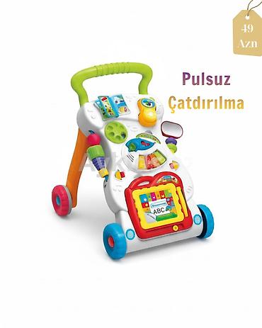 Xodunoklar: 👶🚶‍♂️ **UŞAQ WALKER (YÜRÜCƏK) – İNKİŞAF + ƏYLƏNCƏ!** 😍 Körpənizin ilk — 8