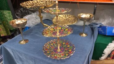 Сервировка стола для праздника: Жезденлатундан идиштер бар,пайдасы зор ден соолукка,1200сом — 5