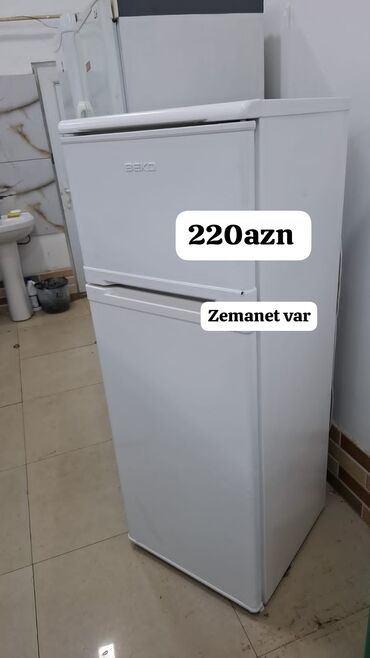 soyuducular sumqayit: 2 qapılı Beko Soyuducu Satılır, rəng - Ağ