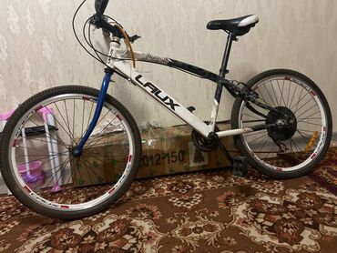 велосипед дедский: Продаю велосипед LAUX размер колеса 24,2 размер рамы L. Велосипед на