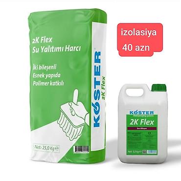 hovuz izolyasiya: KÖSTER 2K Flex – su yalıtımı üçün iki komponentli elastik məhlul - — 1