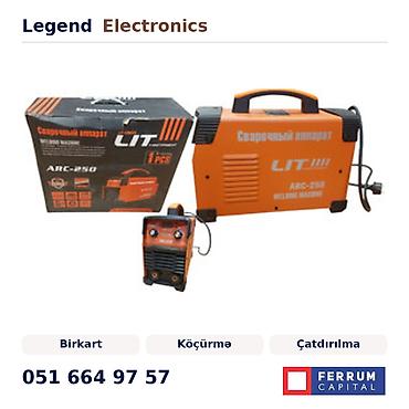 lazer acar: Elan başlığı: Qaynaq aparatı Lit-ARC 250 S155T Qaynaq aparatı Lit-ARC — 1