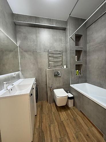 джал 15 ихлас: 1 комната, 46 м², Нижний Джал (Джал-23) Элитка, 14 этаж, Дизайнерский ремонт — 8