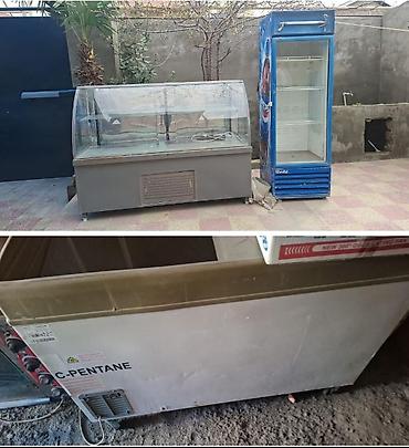 Soyuducu avadanlığı: Soyuducular satılır Vitrin-700azn Pepsi-500azn Dərin dondurucu ölçüsü — 1