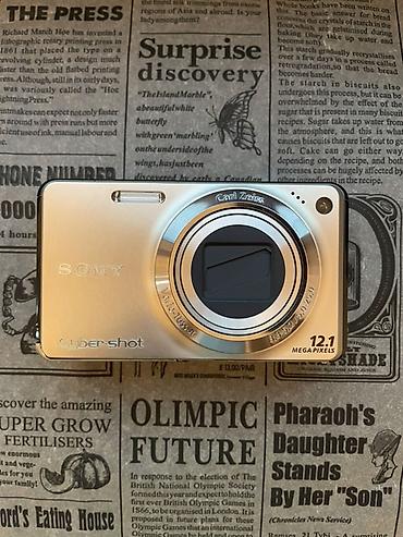 ŞOK QİYMƏT Sony Cyber-shot W270 Quruda Gözəl vəziyyətdə tam komplekt