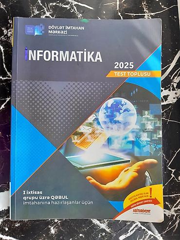 hp 625: Informatika Dim kitabi satilir.Qiymeti 5 azn — 1