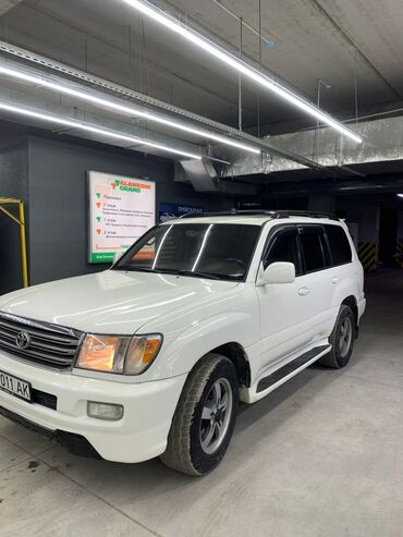 Toyota: Toyota Land Cruiser: 2002 г., 4.7 л, Автомат, Гибрид, Внедорожник