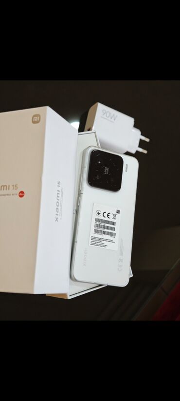 Xiaomi: Xiaomi 14 Pro, 512 GB, rəng - Ağ, 
 Zəmanət, Barmaq izi, Simsiz şarj