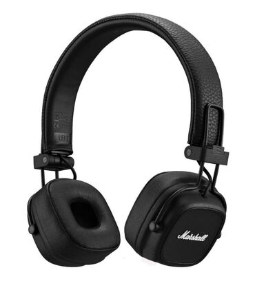 naushniki marshall mid bluetooth black: Беспроводные наушники Marshall Major IV. Складные, bluetooth, микрофон