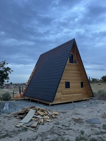 дома из дерева: Строим дома из дерева и металла – A-frame, барнхаусы и частные дома