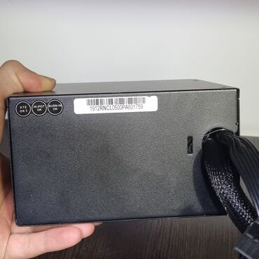 Блоки питания: Блок питания, Б/у, 500 Вт, 80 Plus, 500 Вт — 8