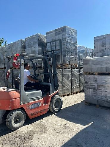 Полистиролбетонный блок: Полистиролбетонный блок, 600x300x200, D700, Платная доставка, Самовывоз — 2