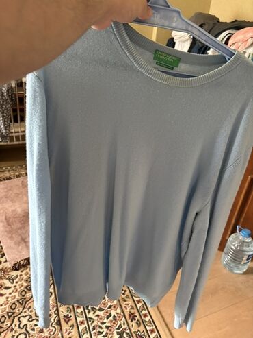 tek pencek: Sviter, Benetton, XL (EU 42), rəng - Mavi
