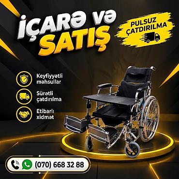 tibbi masa: Əlil arabası – icarə və satış üçün təqdim olunur. Şəkillərdə — 4