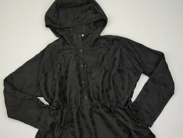 czarna długa sukienki z długim rękawem: Bluzka Damska, H&M, XS, stan - Dobry