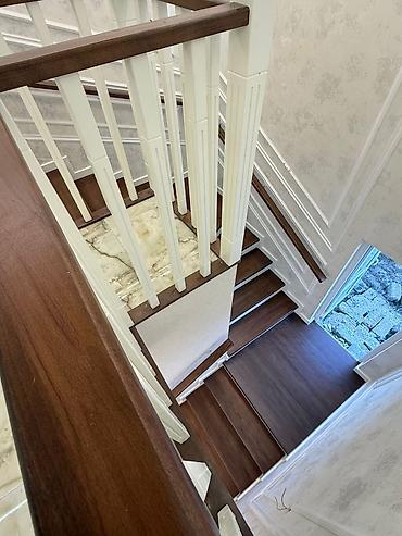 Pilləkən məhəccərləri: Məhsul/xidmət: Taxta pilləkənlər üçün pillə üstlükləri və detal — 11