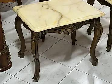 forma ideale tabure: Stilski sto (2 komada) drvo / onyx br.3 🪑 Dobro stanje 💰 Cena za — 4