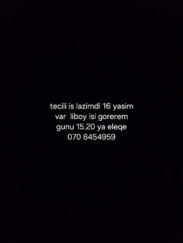 coban iş: Malyar, Təcrübəsiz, Natamam iş günü — 1