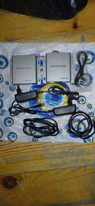 uzadıcılar: 60M KVM Extender dəsti Məhsul: uzaqdan klaviatura, siçan və monitoru — 3