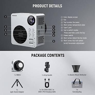 Фото и видеокамеры: ✅ Neewer firmasından 80W gücünə və daxili batareyaya malik RGB LED — 3