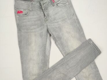 czarne jeansy lee damskie: Superdry, Джинси жіночі, розмір XS