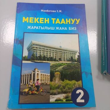 гдз по кыргызскому языку 11 класс абылаева 2012: Учебник по математике с обложкой голубого цвета, на которой изображены